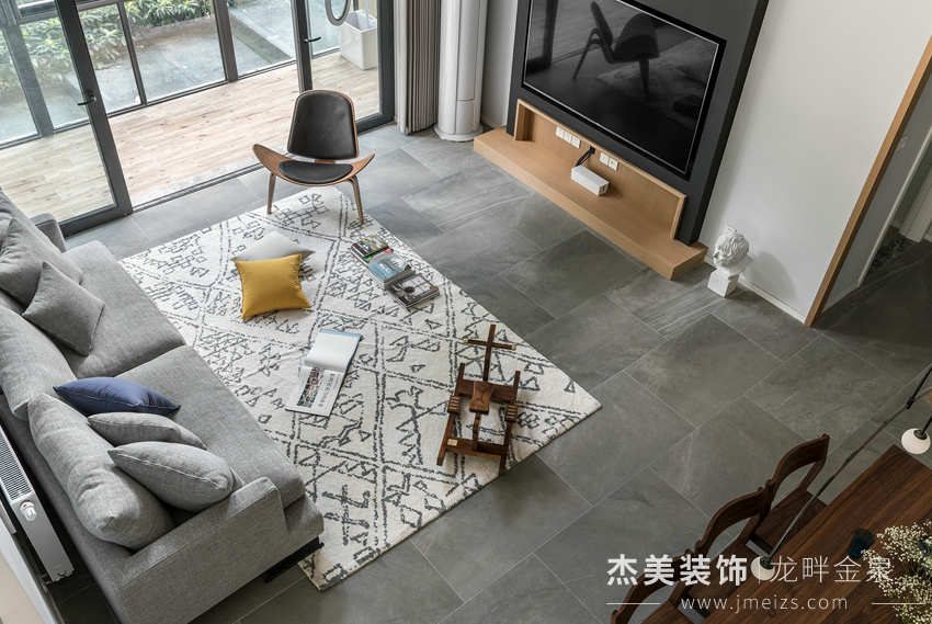 206㎡现代风格装修效果图[大连-泉水-龙畔金泉]